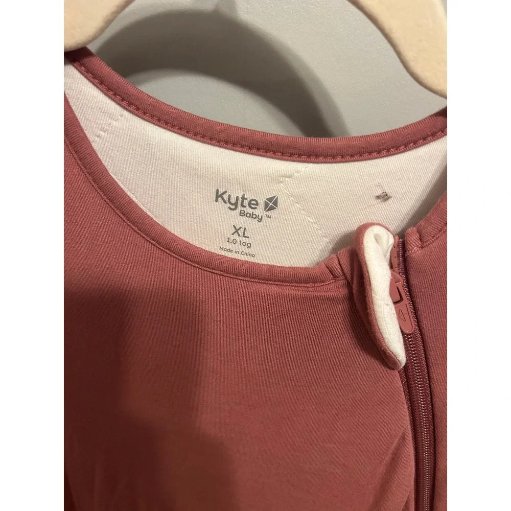 NWOT Kyte Baby Bamboo Sleep Bag 1.0 TOG Rose Clay Terracotta XL Wearable Blanket